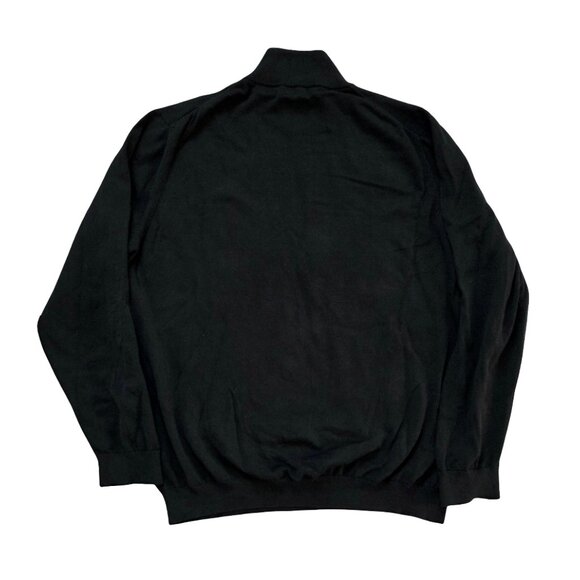 Paul Fredrick Men’s Black Lightweight Turtleneck Sweater 3XL 100% Supima Cotton - Picture 2 of 8